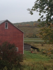 red barn