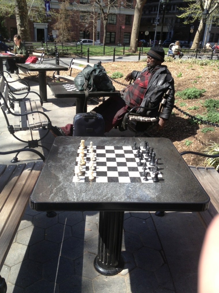 chess in the park