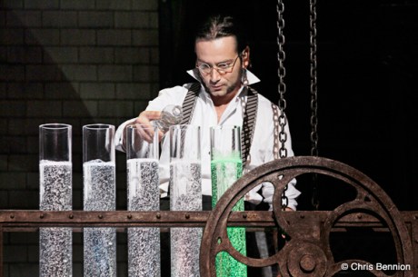 Constantine Mouralis as Dr. Jekyll (See what I mean? He's Fisher Stevens!) Photo courtesy of Jekyll and Hyde. 